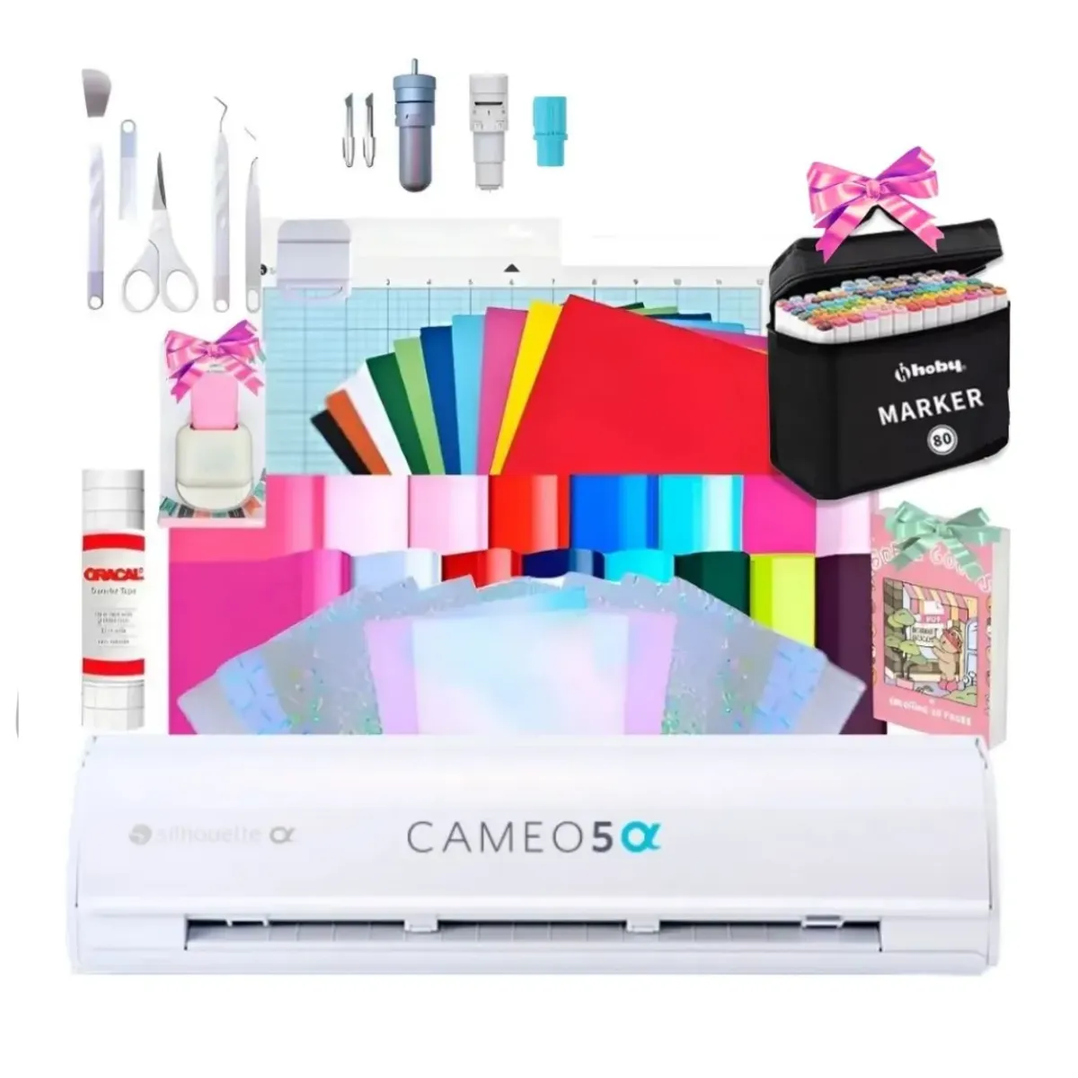 SILHOUETTE - Kit Silhouette Cameo 5 alpha K588 Blanco