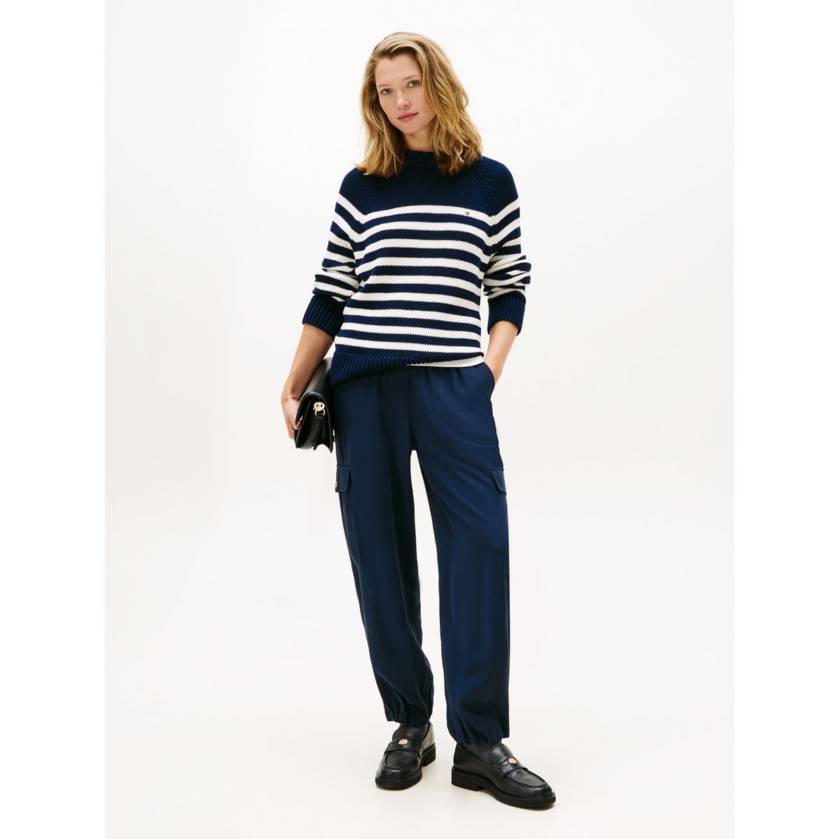 TOMMY HILFIGER - Jogger Con Bolsillos Tipo Cargo Azul Tommy Hilfiger