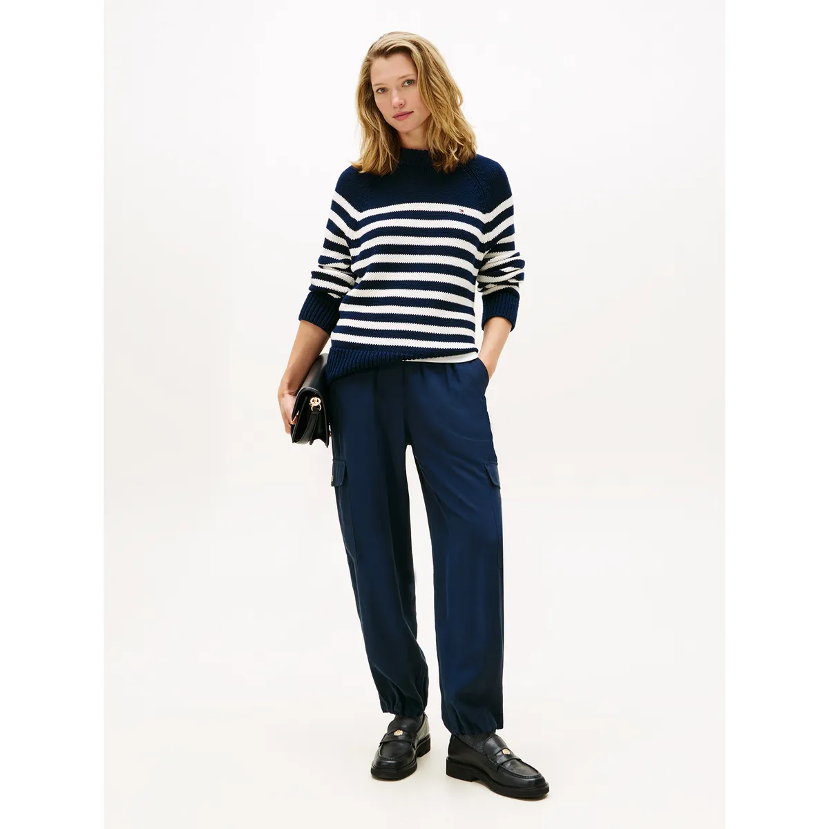 TOMMY HILFIGER - Jogger Con Bolsillos Tipo Cargo Azul Tommy Hilfiger