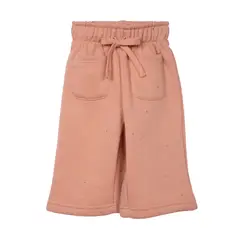 PILLIN - Pantalón Buzo Café Niña PVD548-26CAF