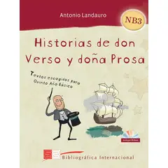 ANTARTICA LIBROS - Historias De Don Verso Y Doña Prosa 5 Año Basico