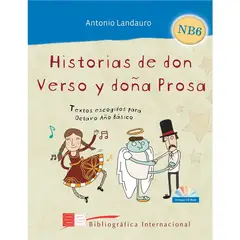 ANTARTICA LIBROS - Historias De Don Verso Y Doña Prosa 8 Año Basico