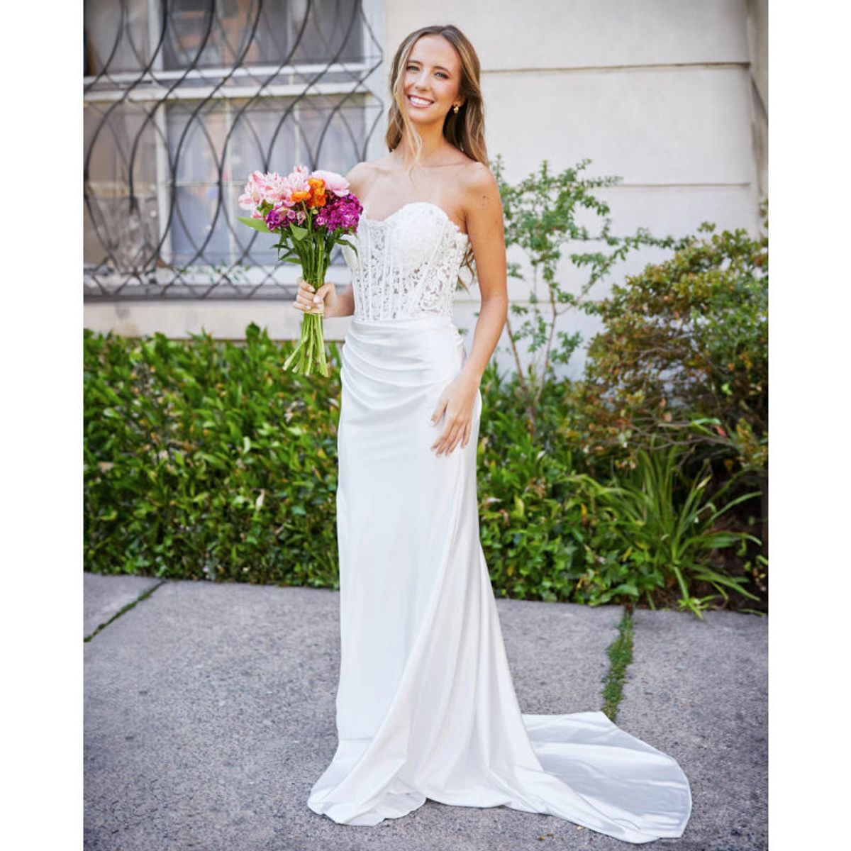 MI PLACARD - Vestido Largo de Novia Zahara Blanco