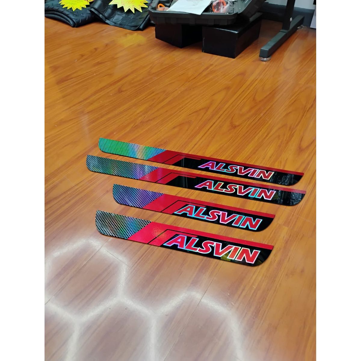 GENERICO - Cubre Zócalo  Pisadera Multifunción en Acrílico Protector para Autos Universal Changan Alsvin