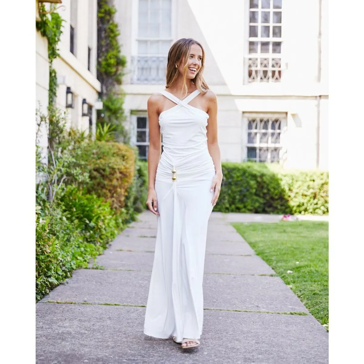 MI PLACARD - Vestido Largo de Novia Cannes Blanco