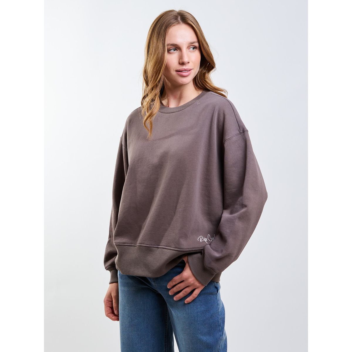 RIP CURL - Poleron CR Frost Café Mujer Rip Curl