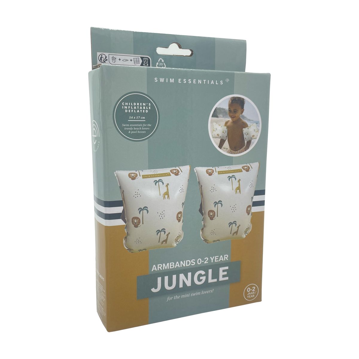 SWIM ESSENTIALS - Alitas Flotador Jungla Swim Essentials