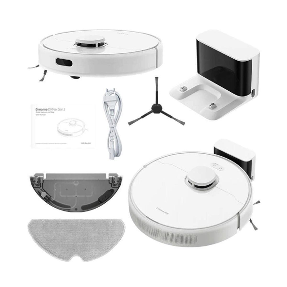 DREAME - Dreame D9 Max Gen 2 Robot Aspiradora Color Blanco