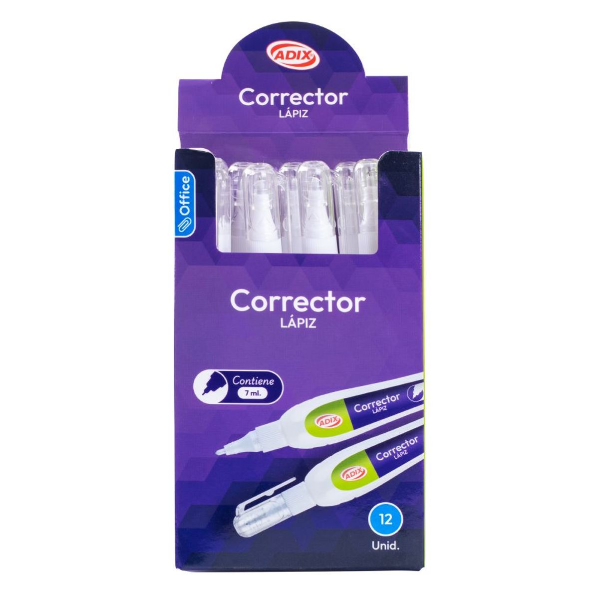 ADIX - Corrector Lápiz 7ml 12 Ud