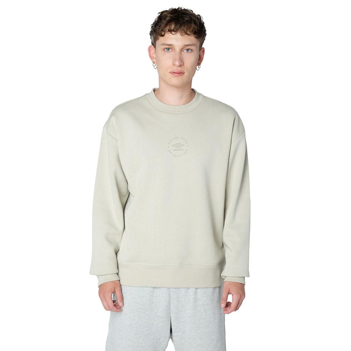UMBRO - Polerón Umbro Rlxd Sweat Hombre Beige
