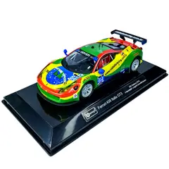 BBURAGO - Auto 24H Ferrari 458 GT3 24H Daytona 2015 #64 Caja Acrilica Burago 1:43