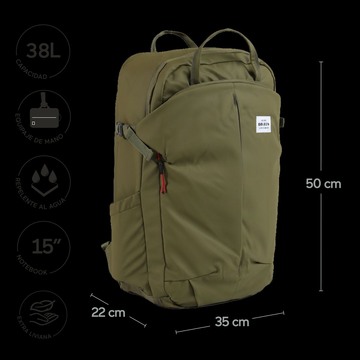 BOLG CONCEPT - Mochila Namibia Viaje 38L BØLG Concept