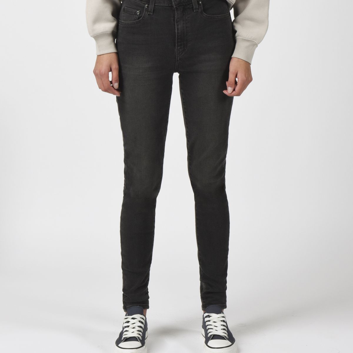 LEVIS - Jeans Mujer 721 High Rise Skinny Negro Levis