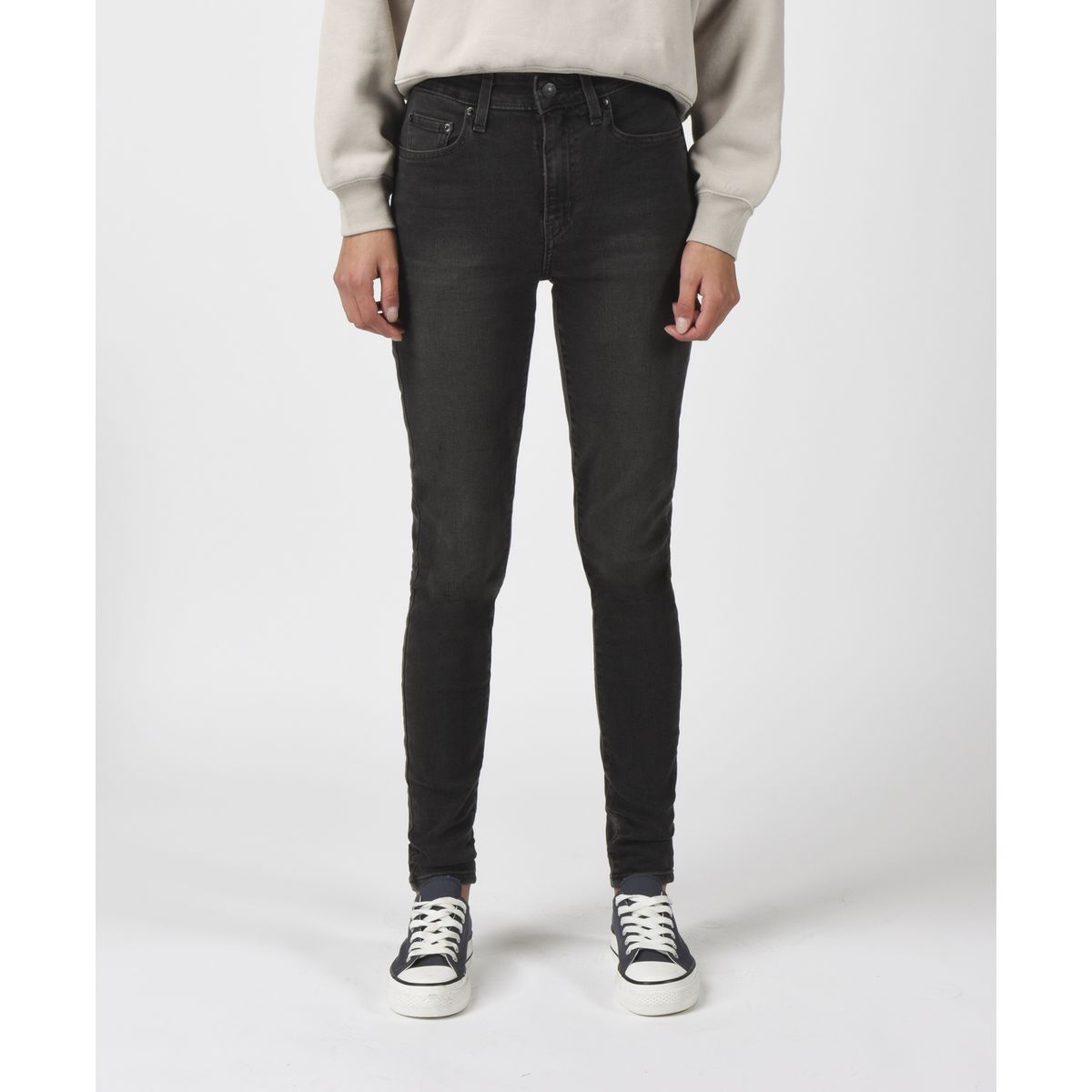 LEVIS - Jeans Mujer 721 High Rise Skinny Negro Levis