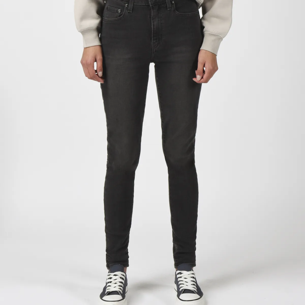 LEVIS - Jeans Mujer 721 High Rise Skinny Negro Levis
