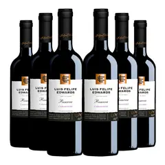 LUIS FELIPE EDWARDS - 6 Vinos Reserva Carmenere