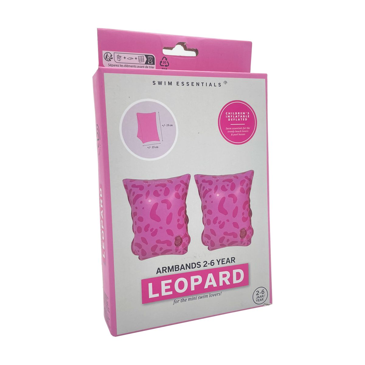 SWIM ESSENTIALS - Alitas Flotador Leopardo Swim Essentials