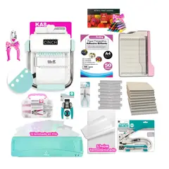 AMERICAN CRAFTS - Encuadernadora Cinch Menta + Kit Laminadora Ka8