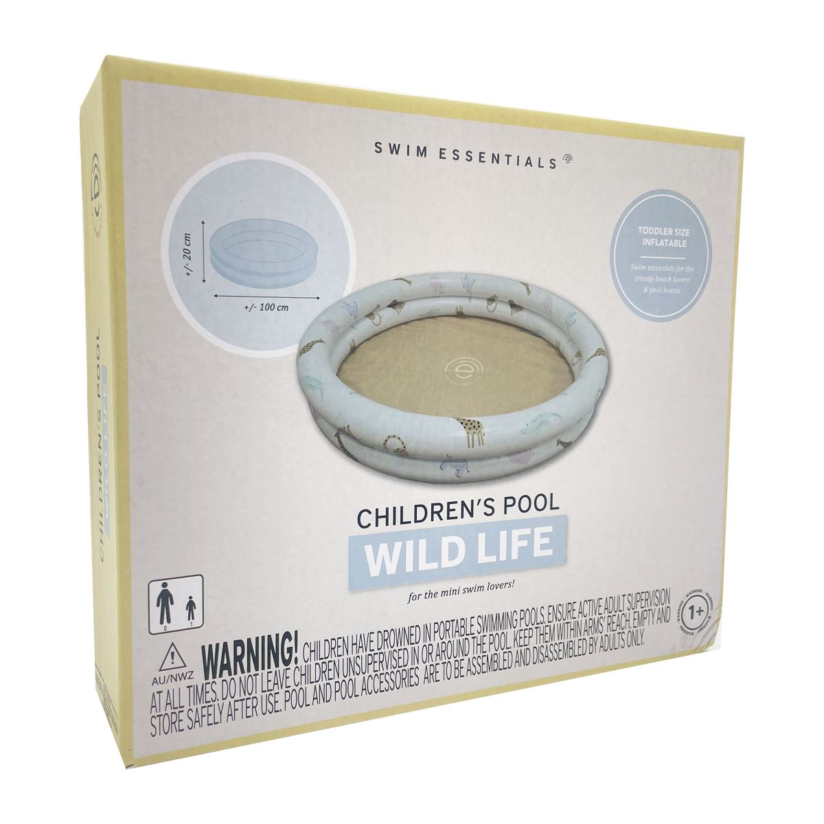 SWIM ESSENTIALS - Piscina Inflable Safari Swim Essentials