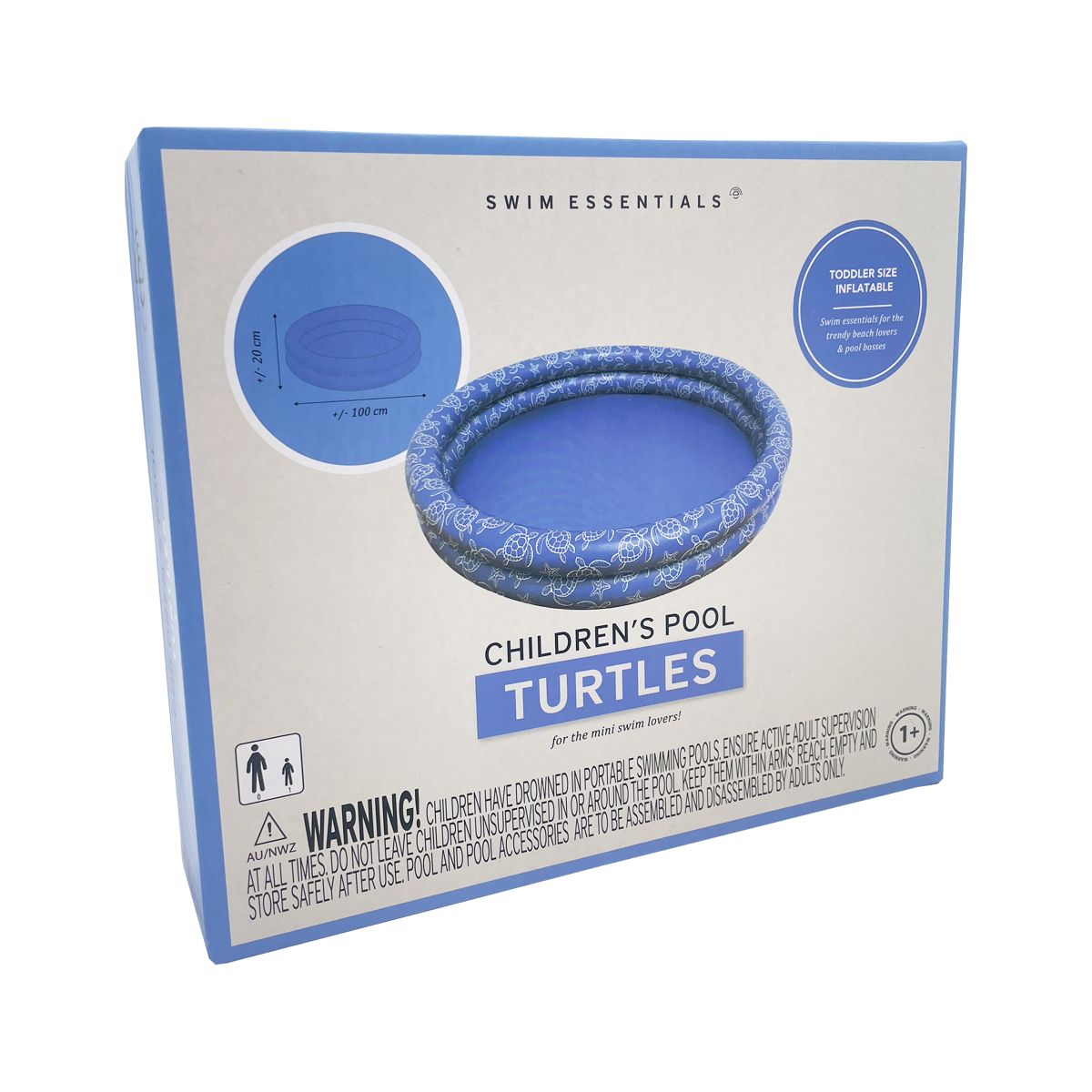 SWIM ESSENTIALS - Piscina Inflable Tortugas Swim Essentials
