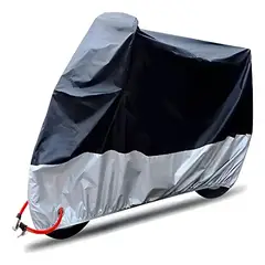 GENERICO - Funda Lona Cubre Moto Impermeable Anti-Lluvia Polvo