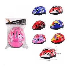 GENERICO - Casco Bicicleta Ajustable Acolchado Protección Para Niñs