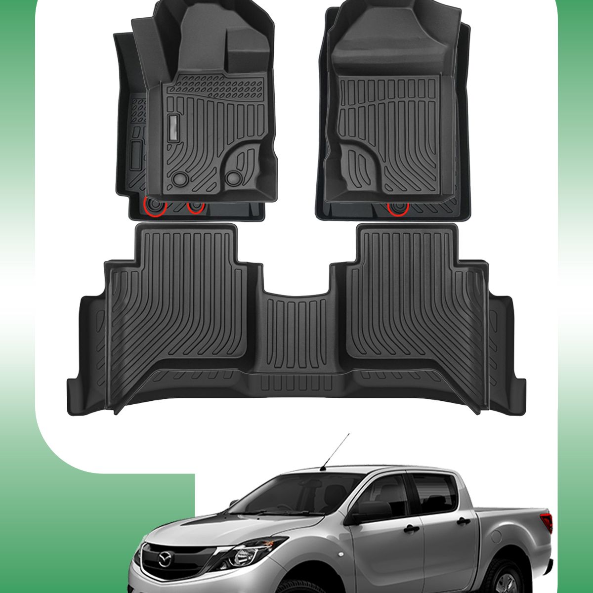 OM INDUSTRIAS PREMIUM - Piso Bandeja Calce Perfecto Mazda BT50 2014-2021