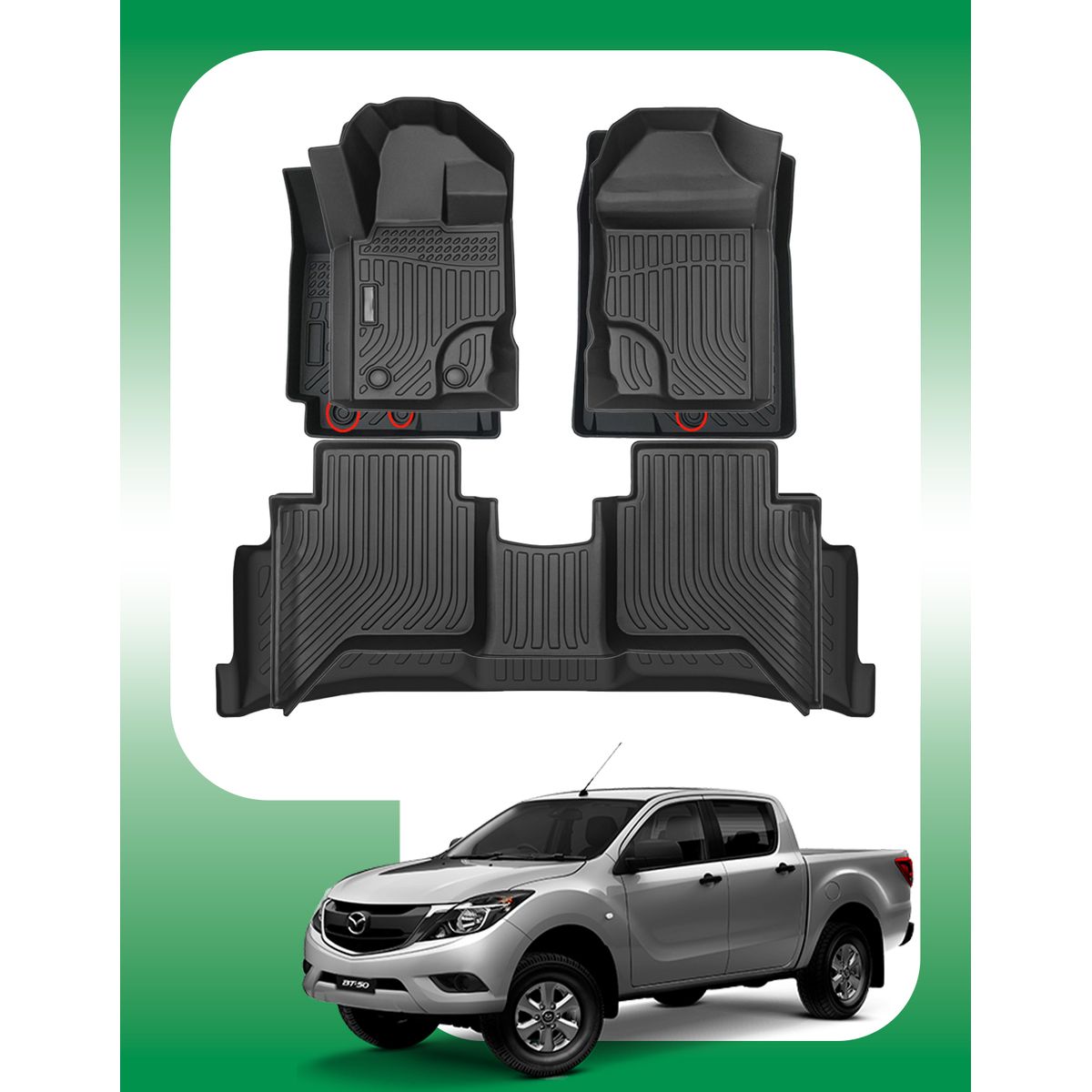 OM INDUSTRIAS PREMIUM - Piso Bandeja Calce Perfecto Mazda BT50 2014-2021