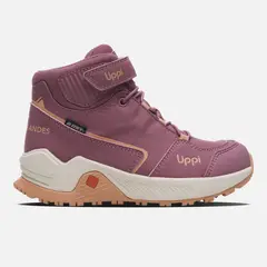LIPPI - Zapatilla Niña Motion Mid Kids B-dry Rosa Oscuro