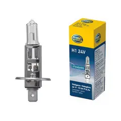 HELLA - PACK 10 AMPOLLETAS H1 24V 70W