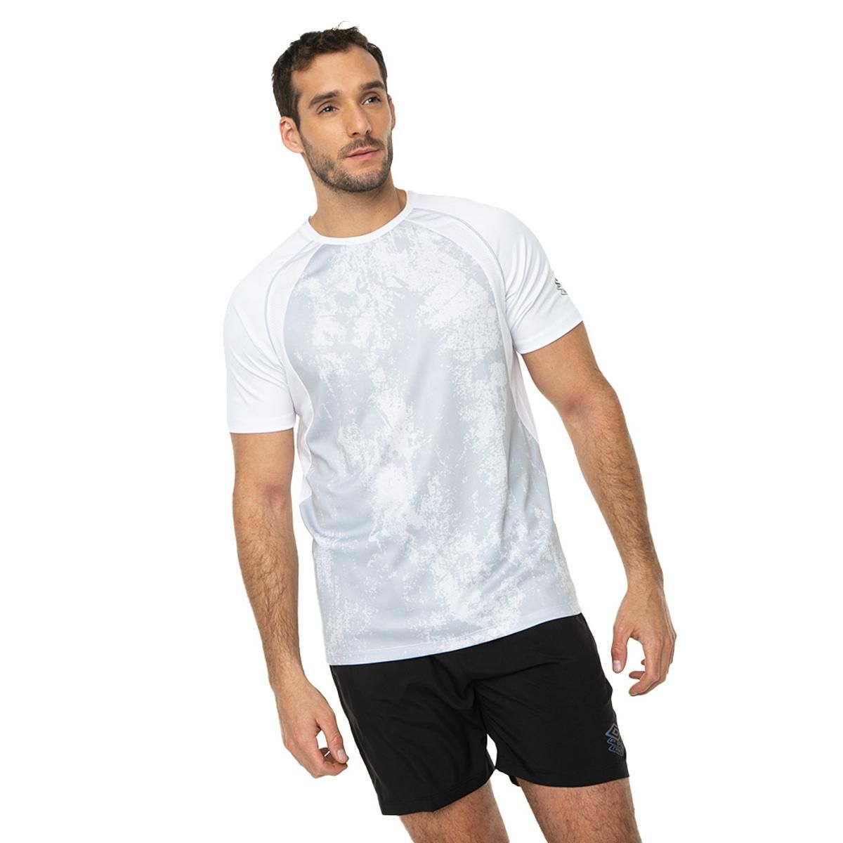 UMBRO - Polera Umbro Pro Training Graphic Hombre Blanco