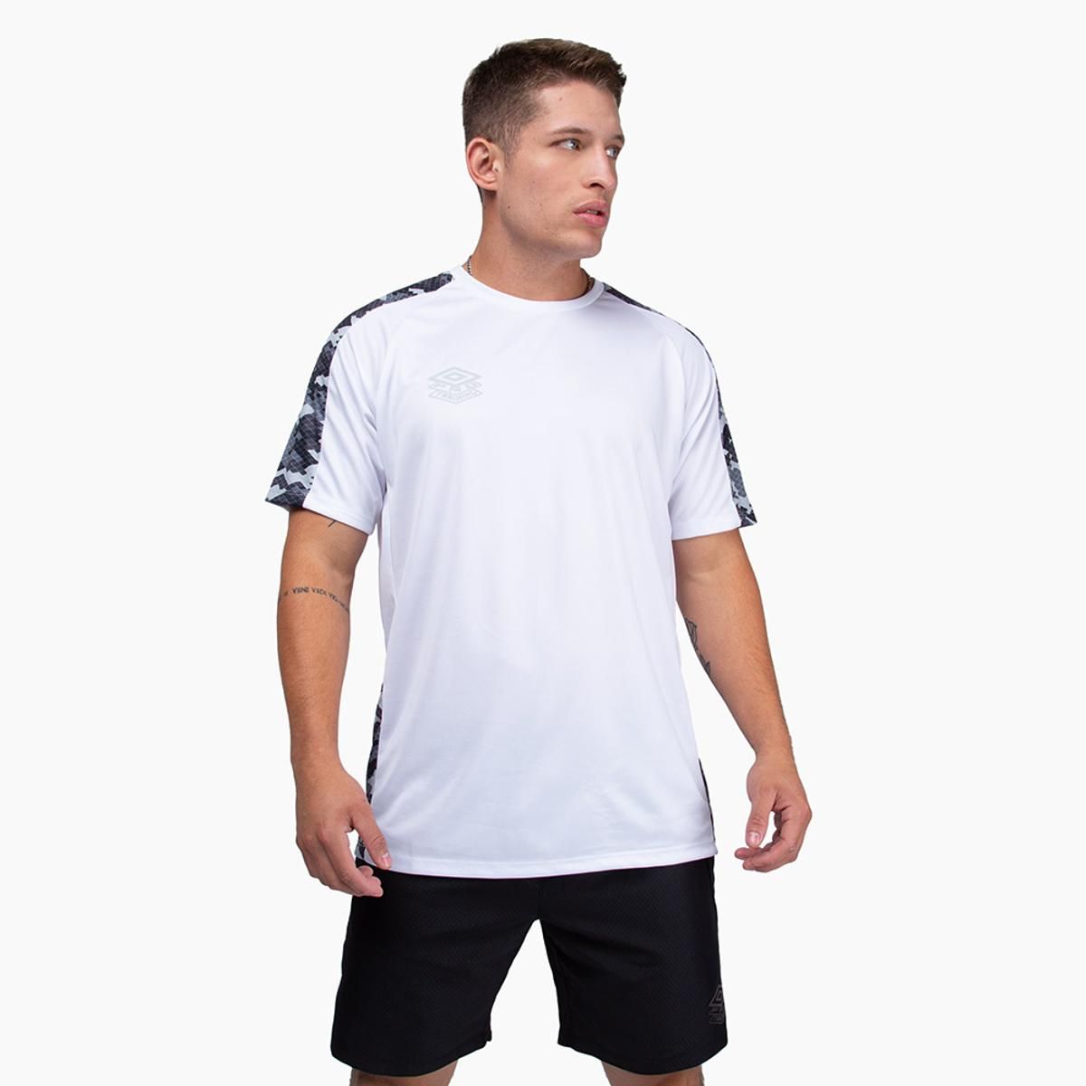 UMBRO - Polera Entrenamiento Umbro Pro Training Active Hombre Blanco