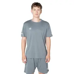 UMBRO - Polera Entrenamiento Training Jersey Hombre Gris