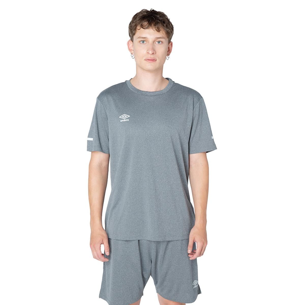 UMBRO - Polera Entrenamiento Umbro Training Jersey Hombre Gris