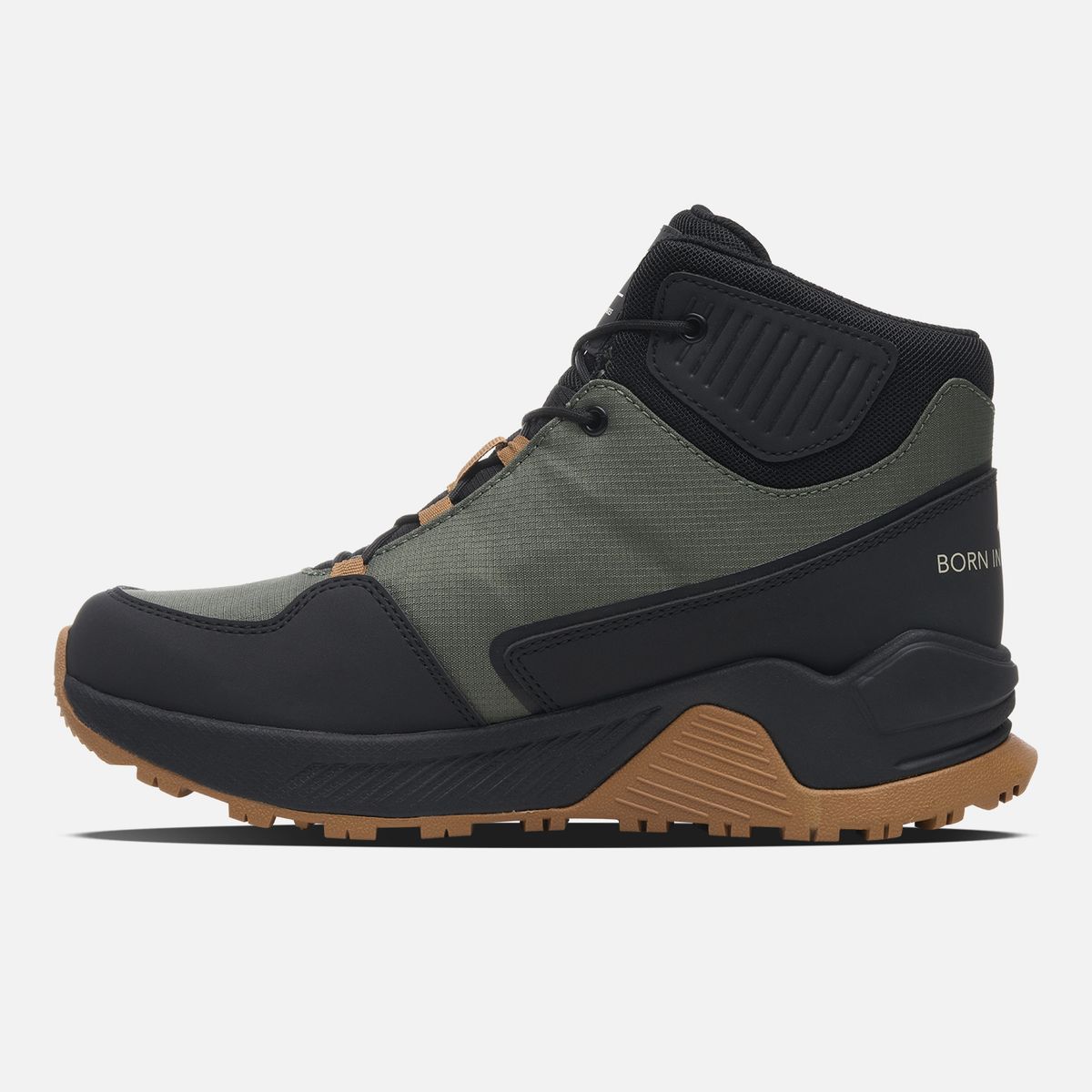 LIPPI - Zapatilla Teen Boy Motion Mid Teen B-dry Verde Militar Lippi