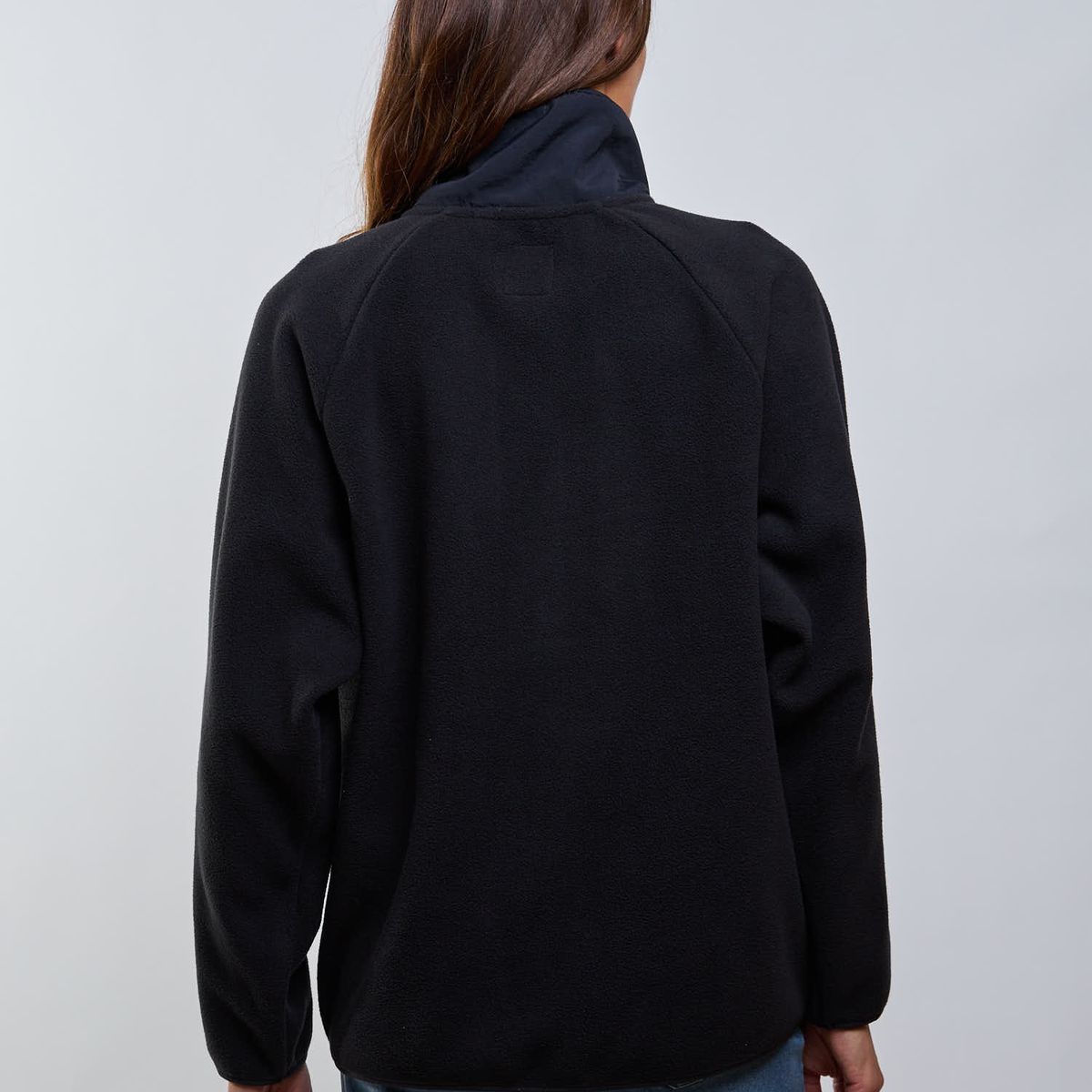 RIP CURL - Poleron Polar Flux Negro Mujer Rip Curl