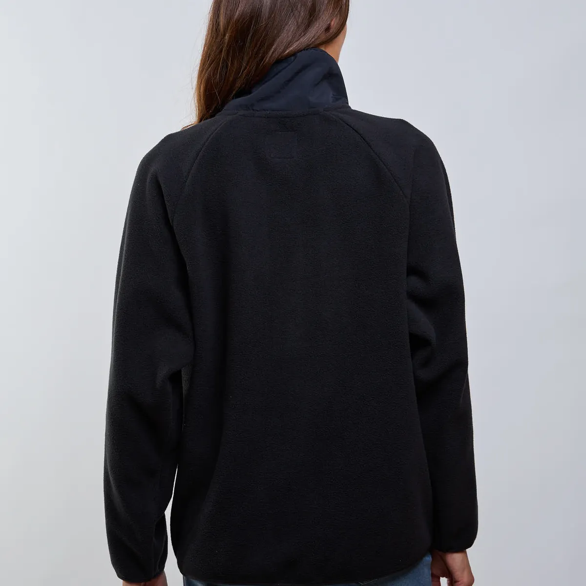 RIP CURL - Poleron Polar Flux Negro Mujer Rip Curl