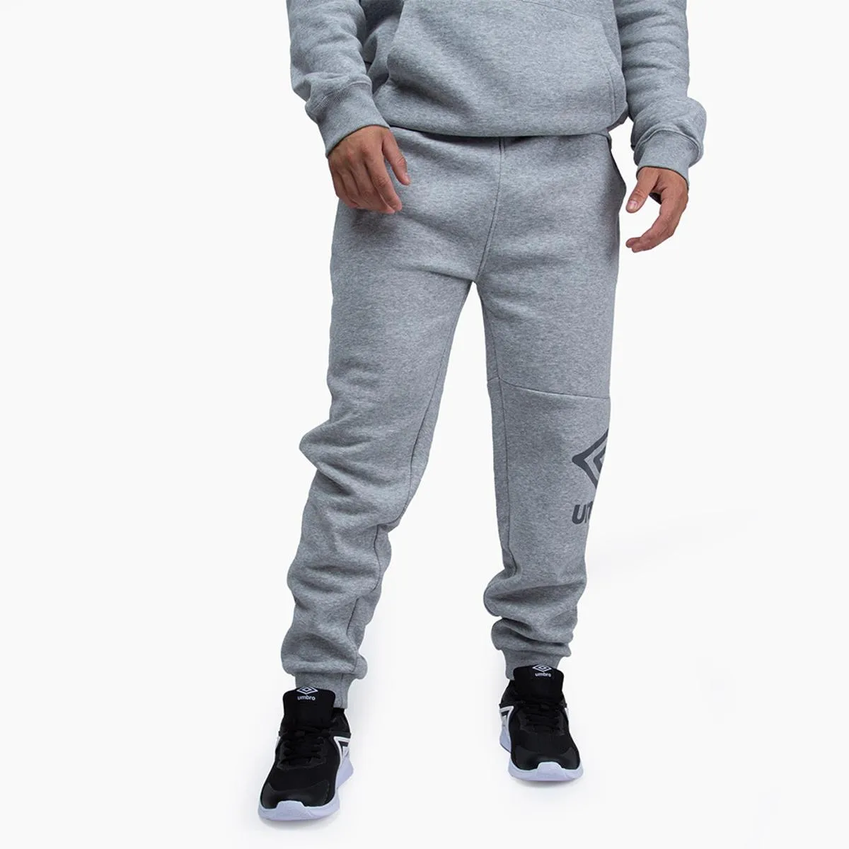 UMBRO - Pantalón Umbro Big Logo Hombre Gris