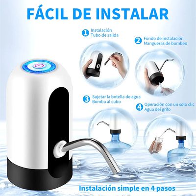 Imagen 2 del producto Dispensador De Agua Eléctrico Bomba Para Bidon Recargable