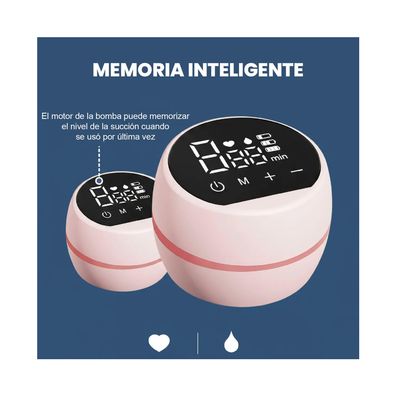 Imagen 2 del producto Saca Leche Extractor Materno Inalambrico 180ml Recargable