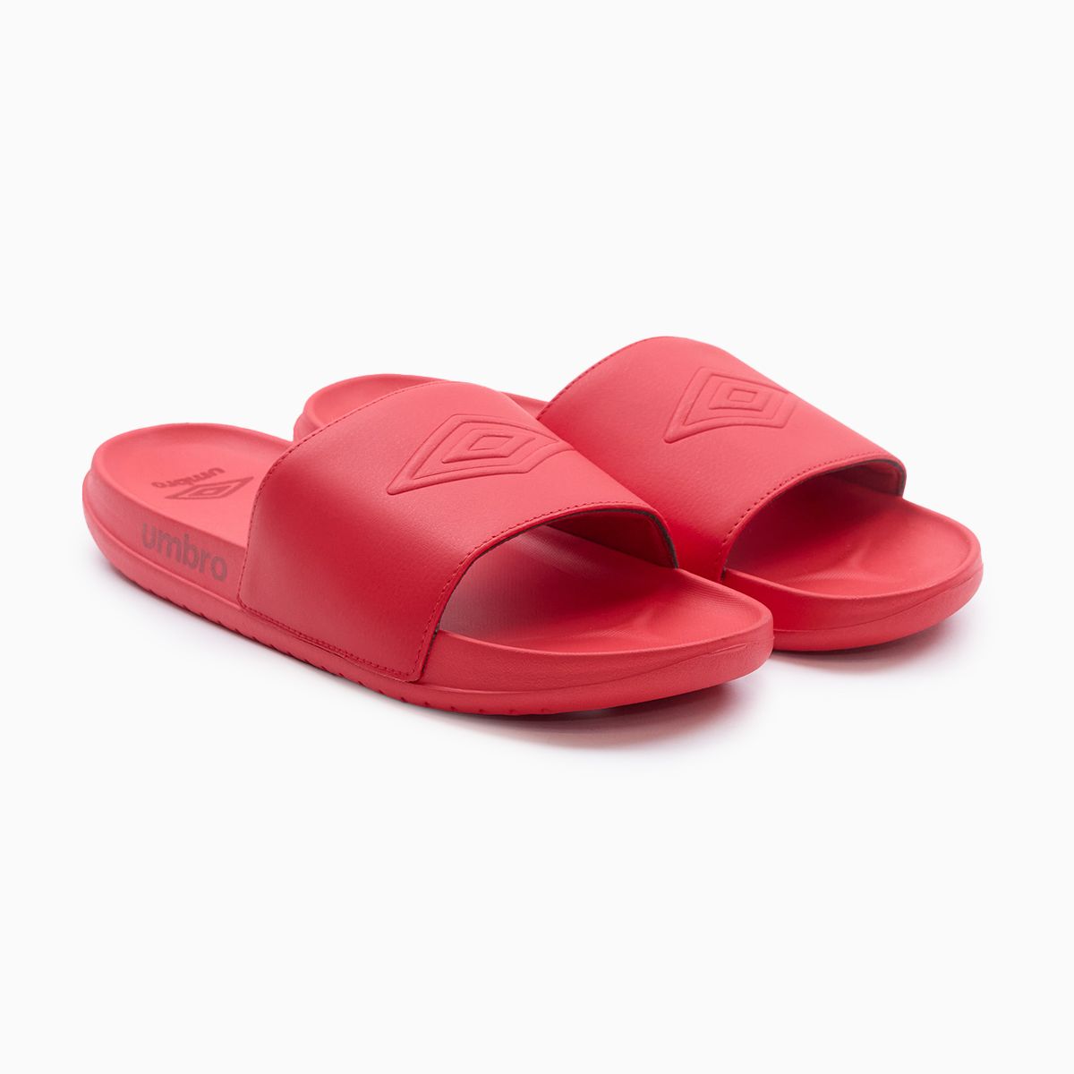 UMBRO - Sandalias Umbro Stacked Logo Hombre Rojo