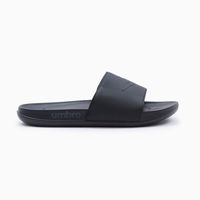 Sandalias Stacked Logo Hombre Negro