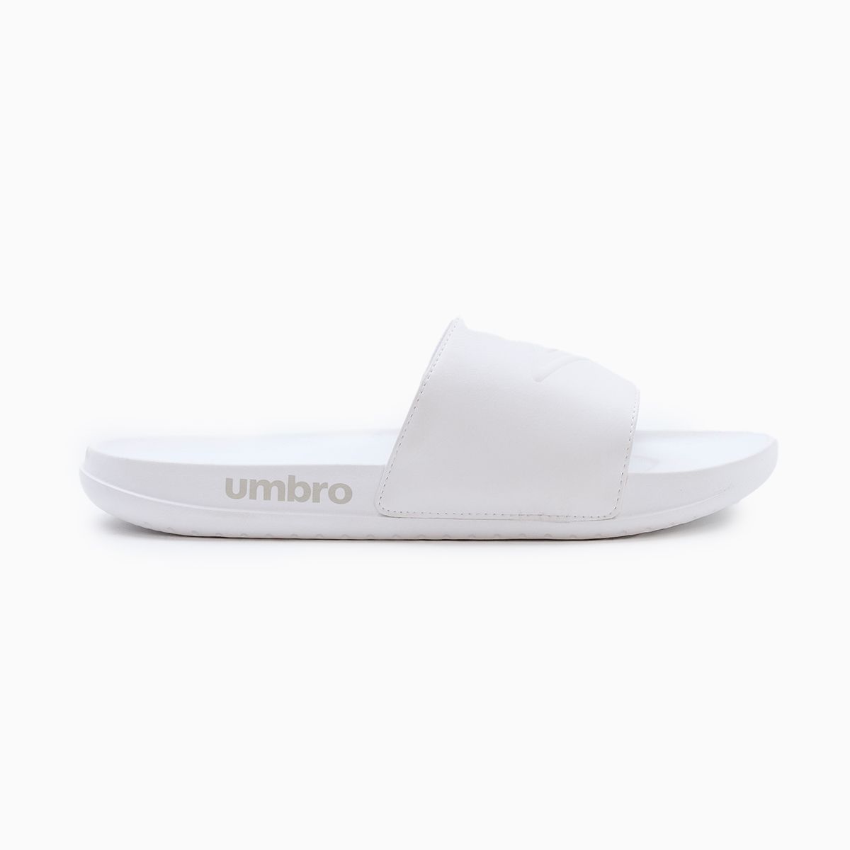 UMBRO - Sandalias Umbro Stacked Logo Hombre Blanco