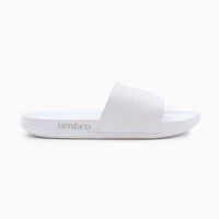 Sandalias Stacked Logo Hombre Blanco
