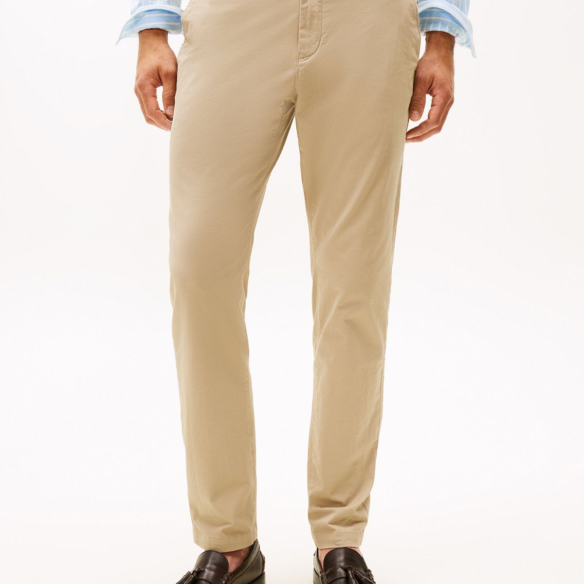 TOMMY HILFIGER - Pantalón Harlem Essential Beige Tommy Hilfiger