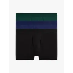 TOMMY HILFIGER - Pack De 3 Calzoncillos Trunck Tonal Multicolor
