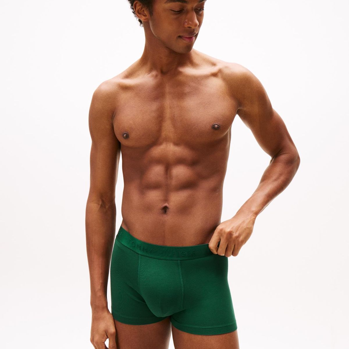 TOMMY HILFIGER - Pack De 3 Calzoncillos Trunck Tonal Multicolor Tommy Hilfiger