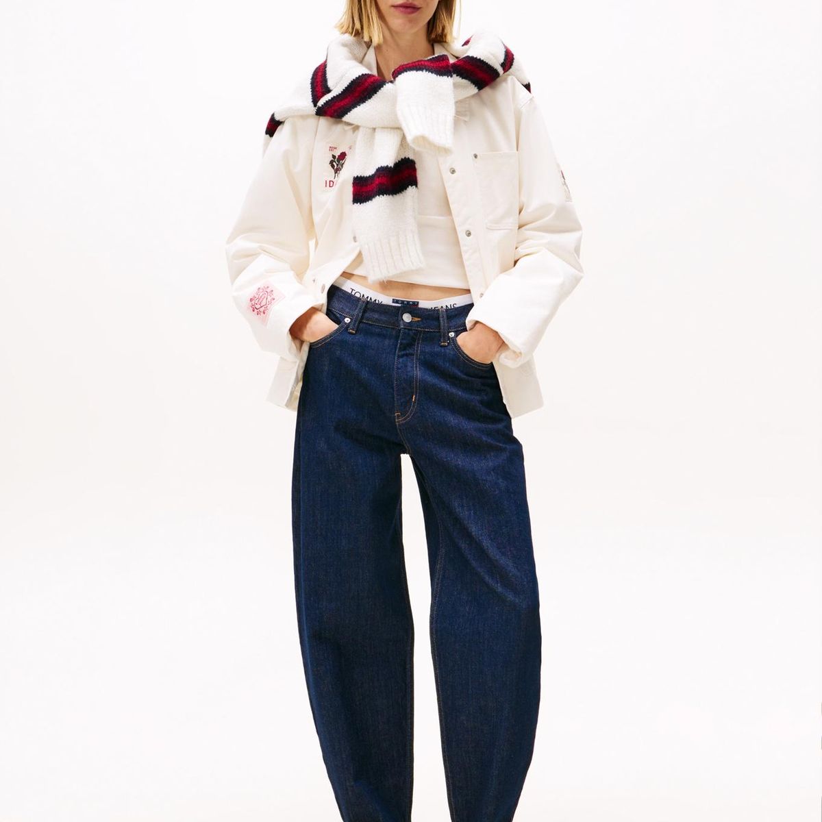 TOMMY HILFIGER - Jeans Jeanie Balloon Fit Azul Tommy Jeans