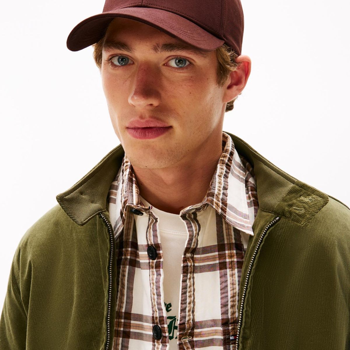 TOMMY HILFIGER - Jockey Flag Cotton Con Logo Rojo Tommy Hilfiger