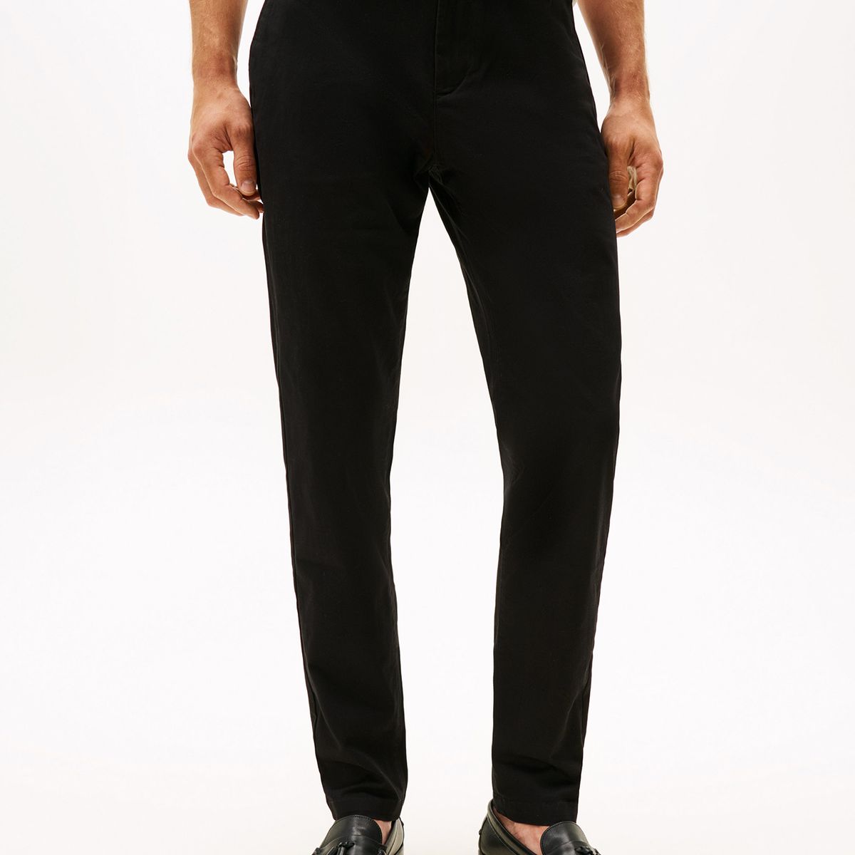 TOMMY HILFIGER - Pantalón Harlem Essential Negro Tommy Hilfiger